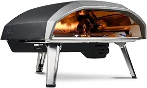 Ooni Koda 16 Gas Pizza Oven – 28mbar Propane Outdoor Pizza Oven, Portable Pizza Oven For Fire and Stonebaked 16 Inch Pizzas, With Gas Hose & Regulator, Countertop Pizza Maker, Outdoor Pizza Cooker
